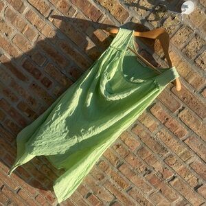 Soft Surroundings Mint Green Tunic Tank Top Sz S